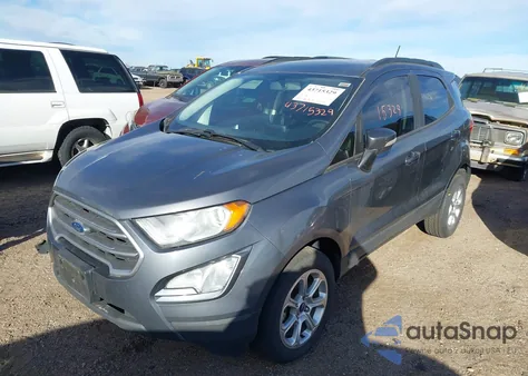 2019 Ford Ecosport Se from USA, damaged, VIN MAJ6S3GL7KC293506